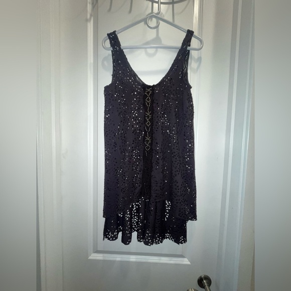 Free People women’s Black Swimsuit Cover Up - Picture 1 of 3